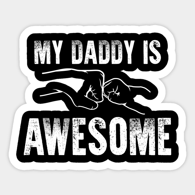 Awesome Dad Sticker by theramashley